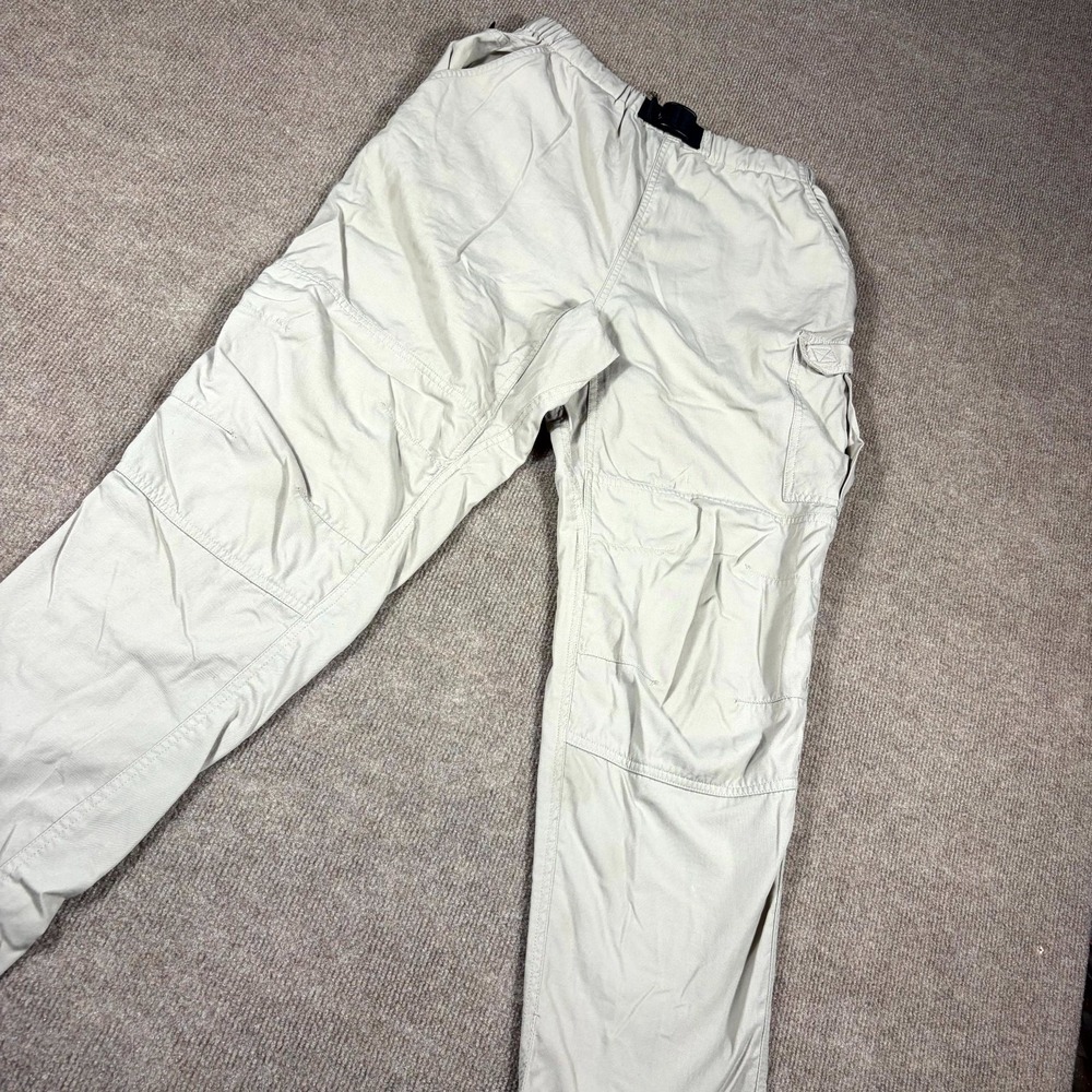 The North Face Pants Womens S Gray Nylon Mid Rise Outdoor Hiking Cargo Pockets